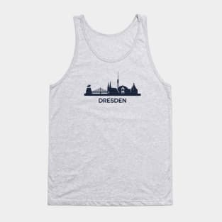 Dresden City Skyline Tank Top